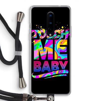 Touch Me: OnePlus 8 Transparant Hoesje met koord