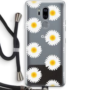 Margrietjes: LG G7 Thinq Transparant Hoesje met koord