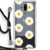 Margrietjes: LG G7 Thinq Transparant Hoesje met koord