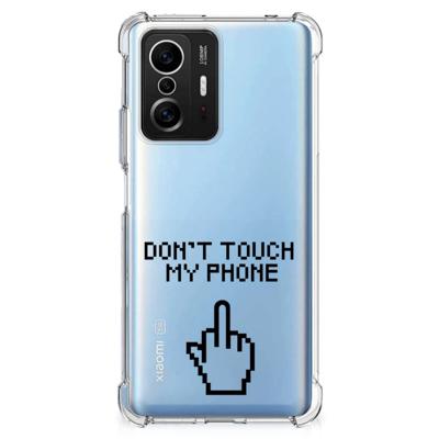 Xiaomi 11T | 11T Pro Anti Shock Case Finger Don't Touch My Phone