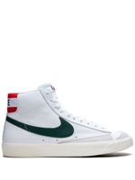 Nike Blazer Mid 77 Vintage "Mismatched Basketball Leather Swooshes" sneakers - Blanc