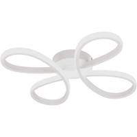 Dimbare LED Plafondlamp 22W - Natuurlijk Wit 4000K - Mat Wit Metaal