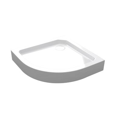 Best Design Douchebak Opbouw Project Kwartrond 80x80x14 cm Hoogglans Wit