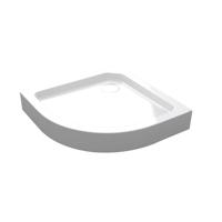 Best Design Douchebak Opbouw Project Kwartrond 80x80x14 cm Hoogglans Wit