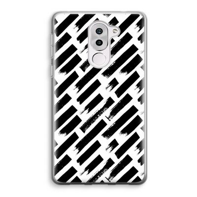 Zwarte vegen: Honor 6X Transparant Hoesje