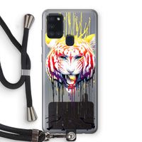 Fading: Samsung Galaxy A21s Transparant Hoesje met koord