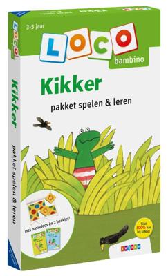 Loco bambino Kikker pakket spelen & leren (Paperback)