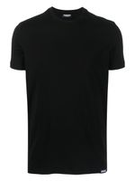 DSQUARED2 t-shirt en coton à patch logo - Noir