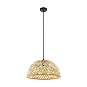 EGLO Claverdon Hanglamp - 1 lichts - Ø49,5 cm - E27 - Zwart