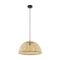 EGLO Claverdon Hanglamp - 1 lichts - Ø49,5 cm - E27 - Zwart