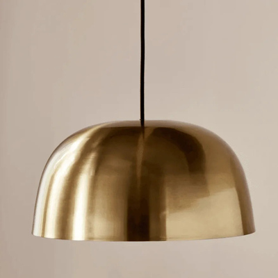 Hanglamp messing goud &apos;Cera&apos; Nordlux E27 fitting 36 cm