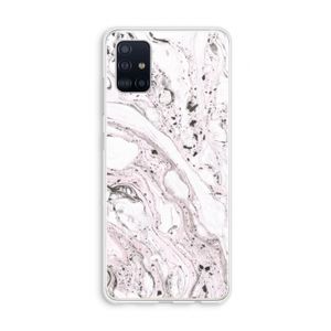 Mengelmoes: Galaxy A51 4G Transparant Hoesje