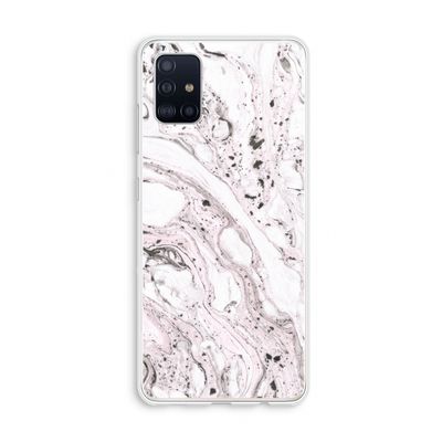 Mengelmoes: Galaxy A51 4G Transparant Hoesje