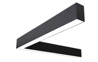 Lineal S hoek zwart 4000K DALI 18W