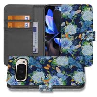 Stijlvol Ijsvogel en Bloemen Design for Google Pixel 10 Pro XL | Book Case Hoesje