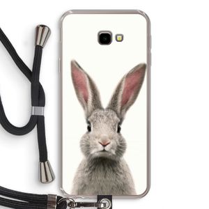 Daisy: Samsung Galaxy J4 Plus Transparant Hoesje met koord