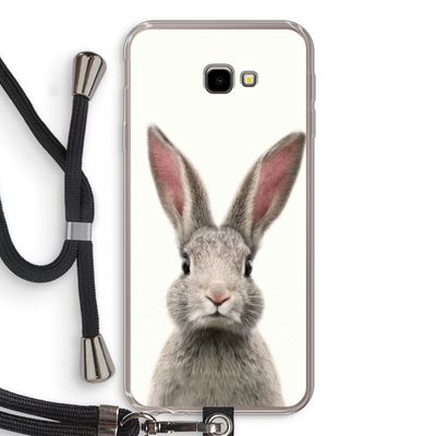 Daisy: Samsung Galaxy J4 Plus Transparant Hoesje met koord