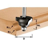 Festool HW S8 D31,7/R4/R4 Freesbit Dubbele radialenfrees + lager S 8mm 31,7x13,0mm R4 - 491029
