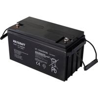 VOLTCRAFT VC-12668696 Loodaccu 12 V 65 Ah Loodvlies (AGM) (b x h x d) 350 x 179 x 167 mm Onderhoudsvrij, Geringe zelfontlading