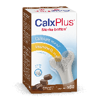CalxPlus Chocoladesmaak 60 Kauwtabletten