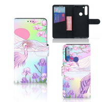 Motorola Moto G8 Telefoonhoesje met Pasjes Bird - thumbnail