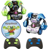 Gevechtsrobot - SILVERLIT - Kombat Tornado - Vernietigingsvermogen - 360° aanval - Set van 2 robots
