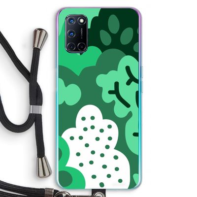 Bushes: Oppo A92 Transparant Hoesje met koord