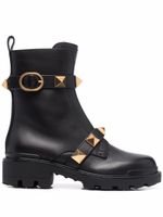 Valentino Garavani bottines Roman Stud - Noir - thumbnail