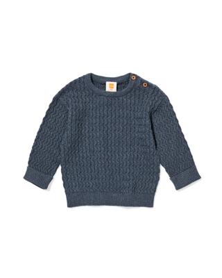 HEMA Newborn trui blauw (blauw)