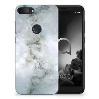 Smartphone hoesje Alcatel 1S (2019) Painting Grey Smartphone hoesje Alcatel 1S (2019) Painting Grey