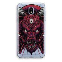 Hell Hound and Serpents: Samsung Galaxy J5 (2017) Transparant Hoesje