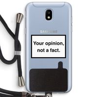 Your opinion: Samsung Galaxy J5 (2017) Transparant Hoesje met koord