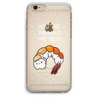 You're Shrimply The Best: iPhone 6 Plus / 6S Plus Transparant Hoesje