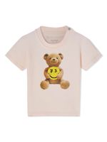 Palm Angels Kids t-shirt en coton à imprimé Teddy Bear - Rose