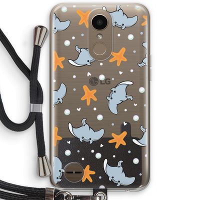 Manta: LG K10 (2017) Transparant Hoesje met koord