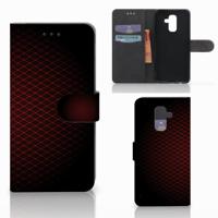 Samsung Galaxy A6 Plus 2018 | Telefoon Hoesje | Geruit Rood
