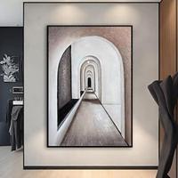 moderne originele abstracte handgeschilderde olieverfschilderij lange gang schilderij slaapkamer woonkamer decor kunst aan de muur decor thuis cadeau geen frame Lightinthebox