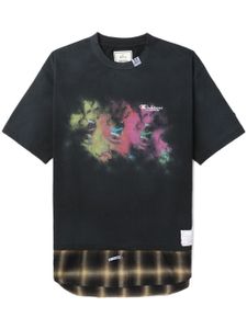 Maison MIHARA YASUHIRO t-shirt à imprimé graphique - Noir