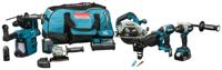 Makita DLX7031TX1 Combiset - DDF492 + DTD153 + DHR243 + DGA504 + DHS660 + DJR187 + DTM52 | Incl. 2x 5.0 Ah accu en lader - DLX7031TX1 Makita DLX7031TX1 Combiset - DDF492 + DTD153 + DHR243 + DGA504 + DHS660 + DJR187 + DTM52 | Incl. 2x 5.0 Ah accu en lader - DLX7031TX1