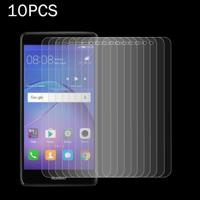 10 stuks voor Huawei Y3 2017 0.3mm 9H oppervlaktehardheid 2.5D explosieveilige Full Screen getemperd glas scherm Film