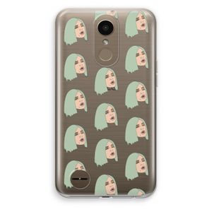 King Kylie: LG K10 (2017) Transparant Hoesje