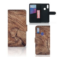 Xiaomi Redmi 7 Book Style Case Tree Trunk - thumbnail