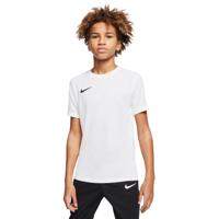 Nike Dri-FIT Park VII Voetbalshirt Kids Wit Zwart