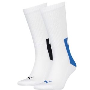 Puma 2 stuks Men Logo Block Crew Sock