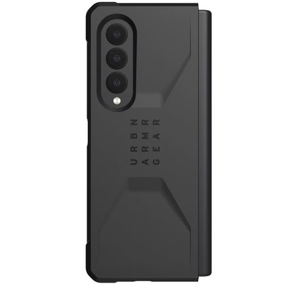 UAG - Civilian backcover hoes - Samsung Galaxy Z Fold3 - Zwart
