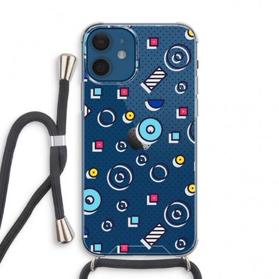 8-bit N°9: iPhone 12 mini Transparant Hoesje met koord
