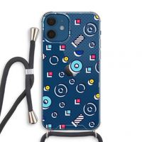 8-bit N°9: iPhone 12 mini Transparant Hoesje met koord