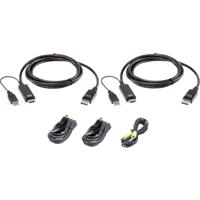 ATEN KVM Kabel 1.8 m Zwart