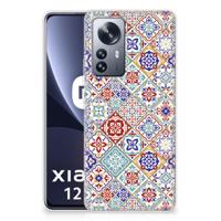 Xiaomi 12 Pro | TPU | Siliconen hoesje | Tiles Color