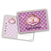 Folat BV Prinses uitnodigingen, 6st.